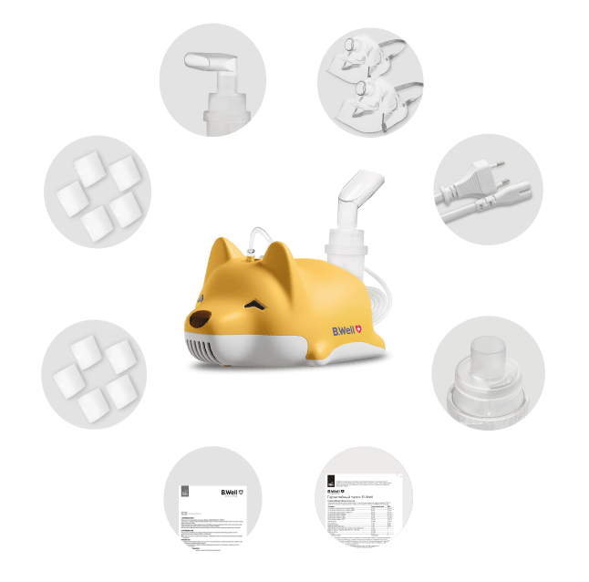 Ингалятор компрессорный (небулайзер) MED-111