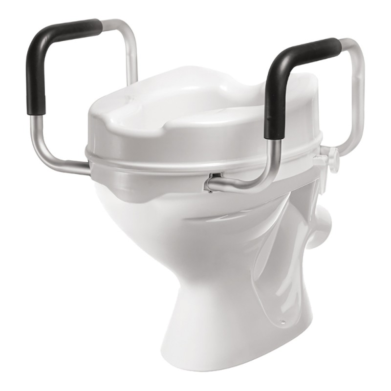 Насадка на унитаз 10529, с поручнями