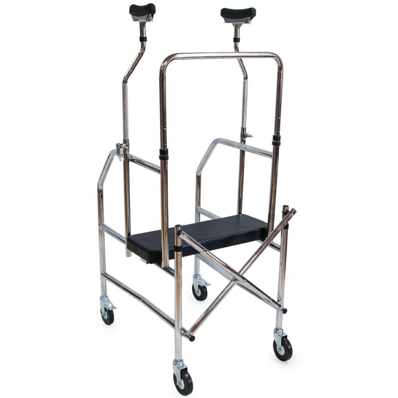 Ходунки с подмышечной опорой на колесах