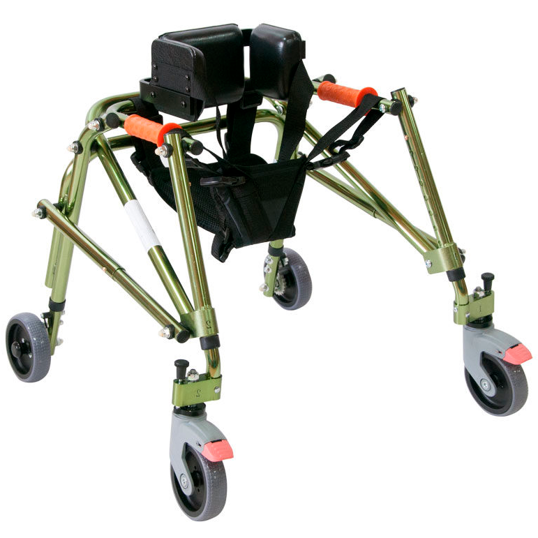 Ходунки с дополнительной фиксацией (поддержкой) тела, в том числе для больных детским церебральным параличом (ДЦП)