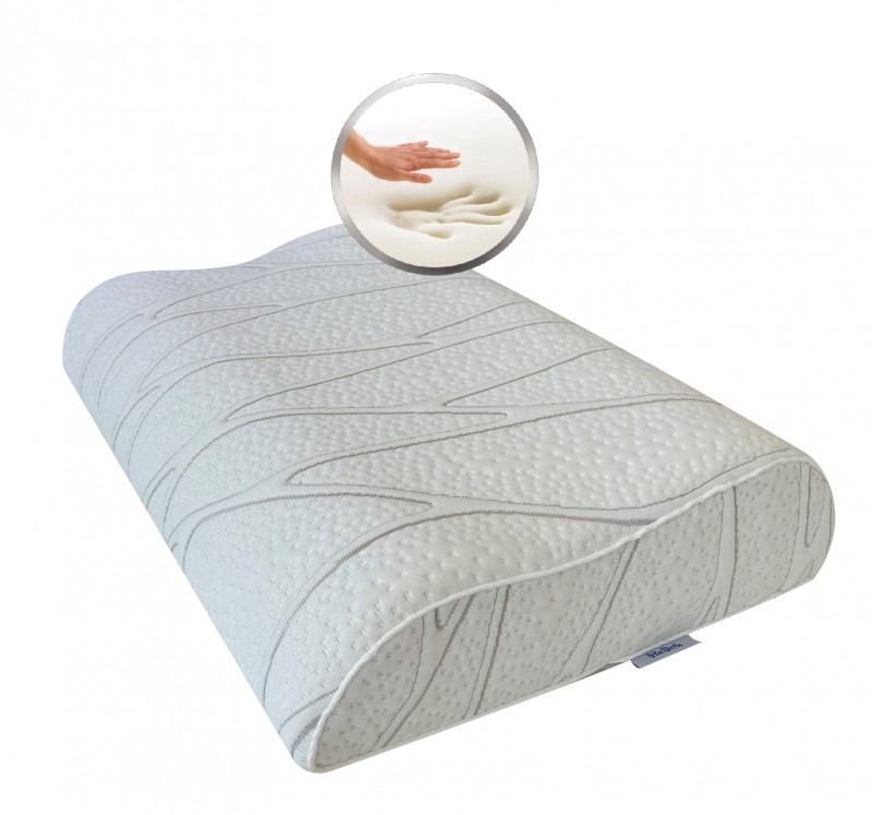 Подушка ортопедическая (под голову) р. 60*40*13/11см)